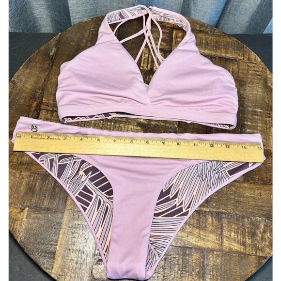 Maaji Bikini Reversible 2PC set Bikini Pink Size Medium - Picture 6 of 13